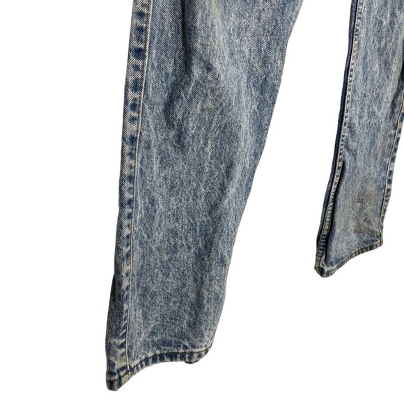 LEVI'S Stone Wash Vintage Brown Leather Tab Made in USA Men's Blue Jeans 38x30 - Picture 8 of 16